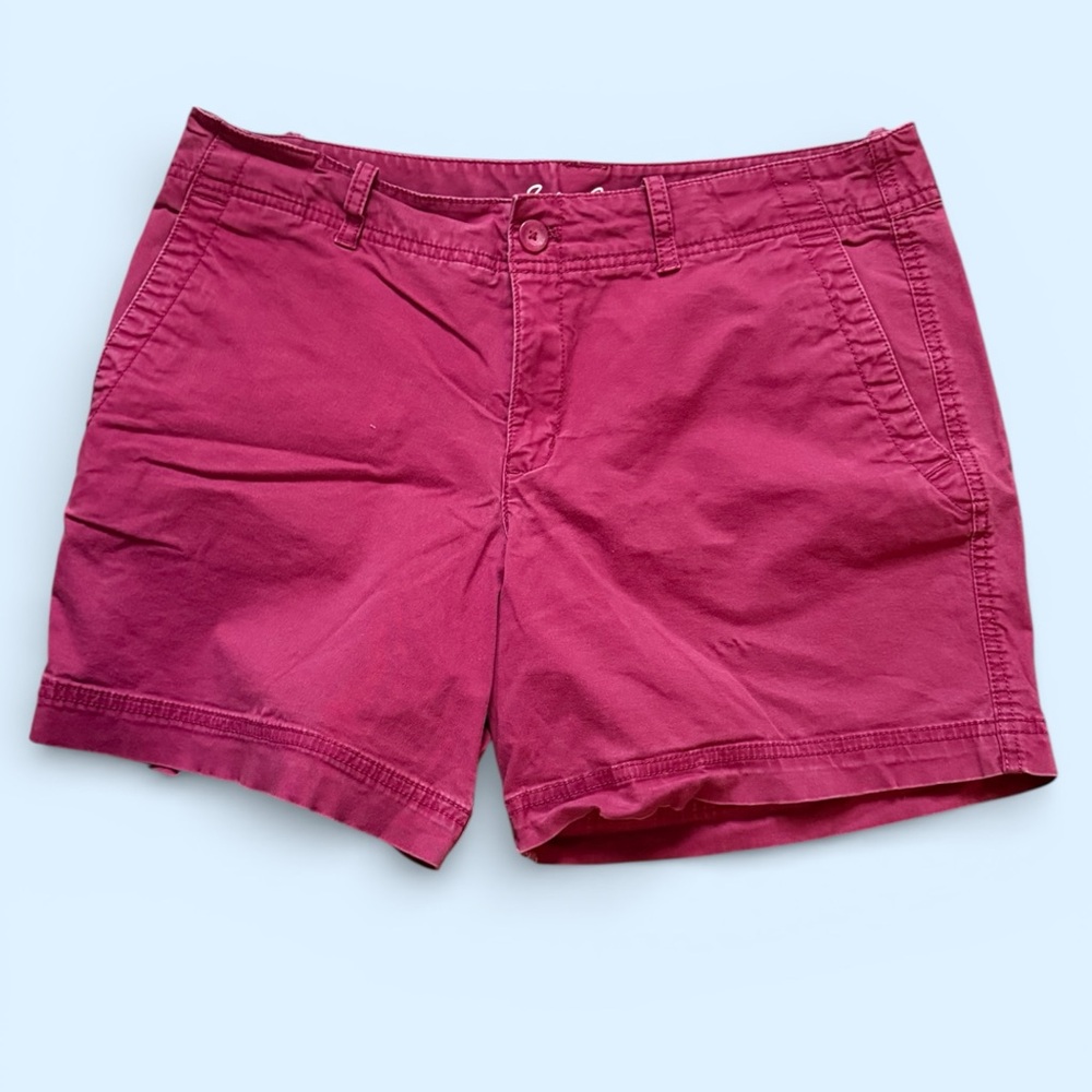Women's cranberry Casual Shorts
